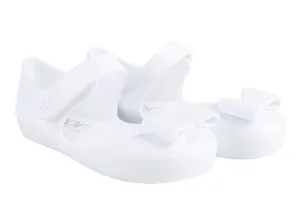 Igor Girl's Mia Lazo Jelly Flat- Blanco