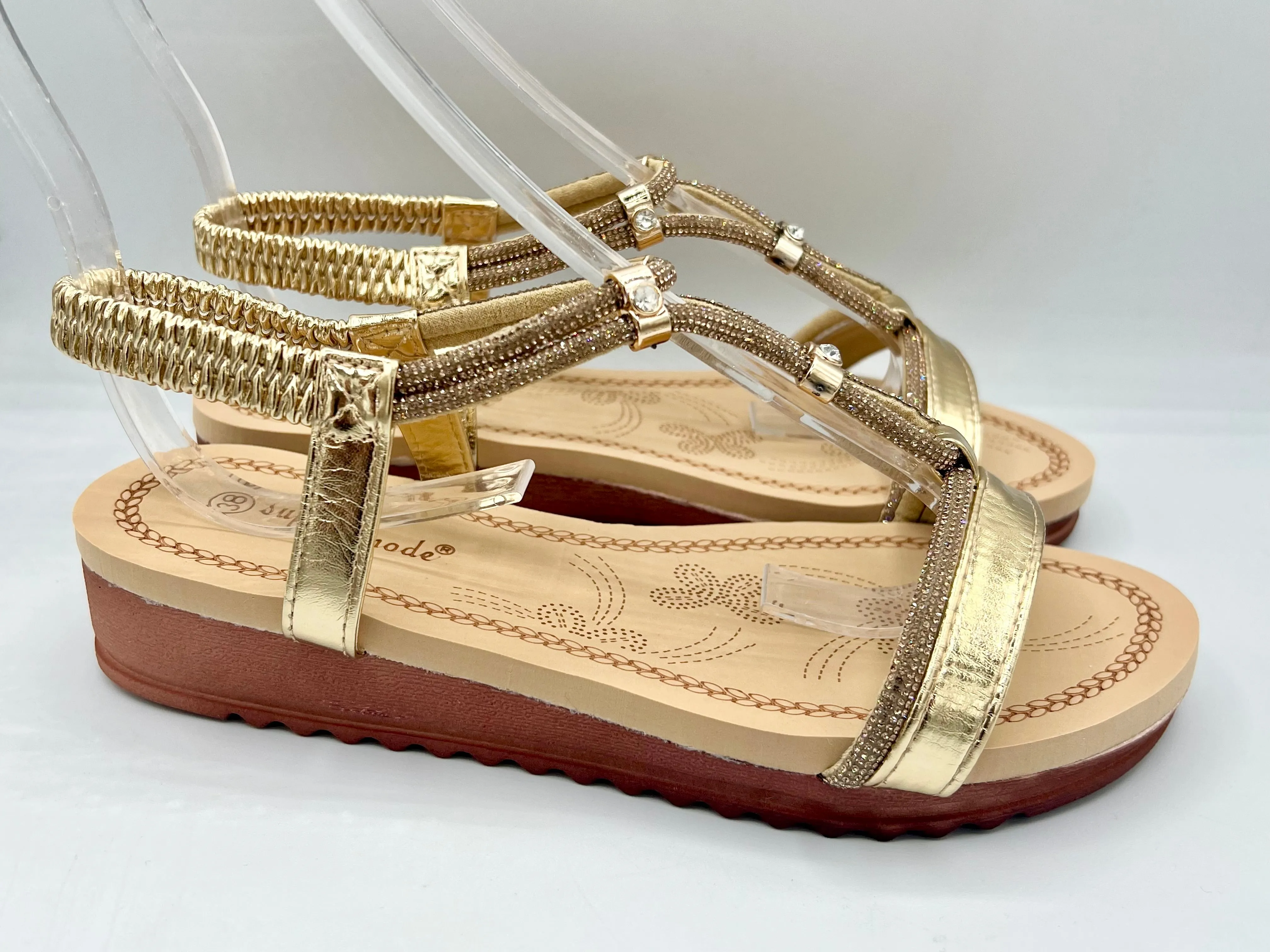 Ivy sandals - gold