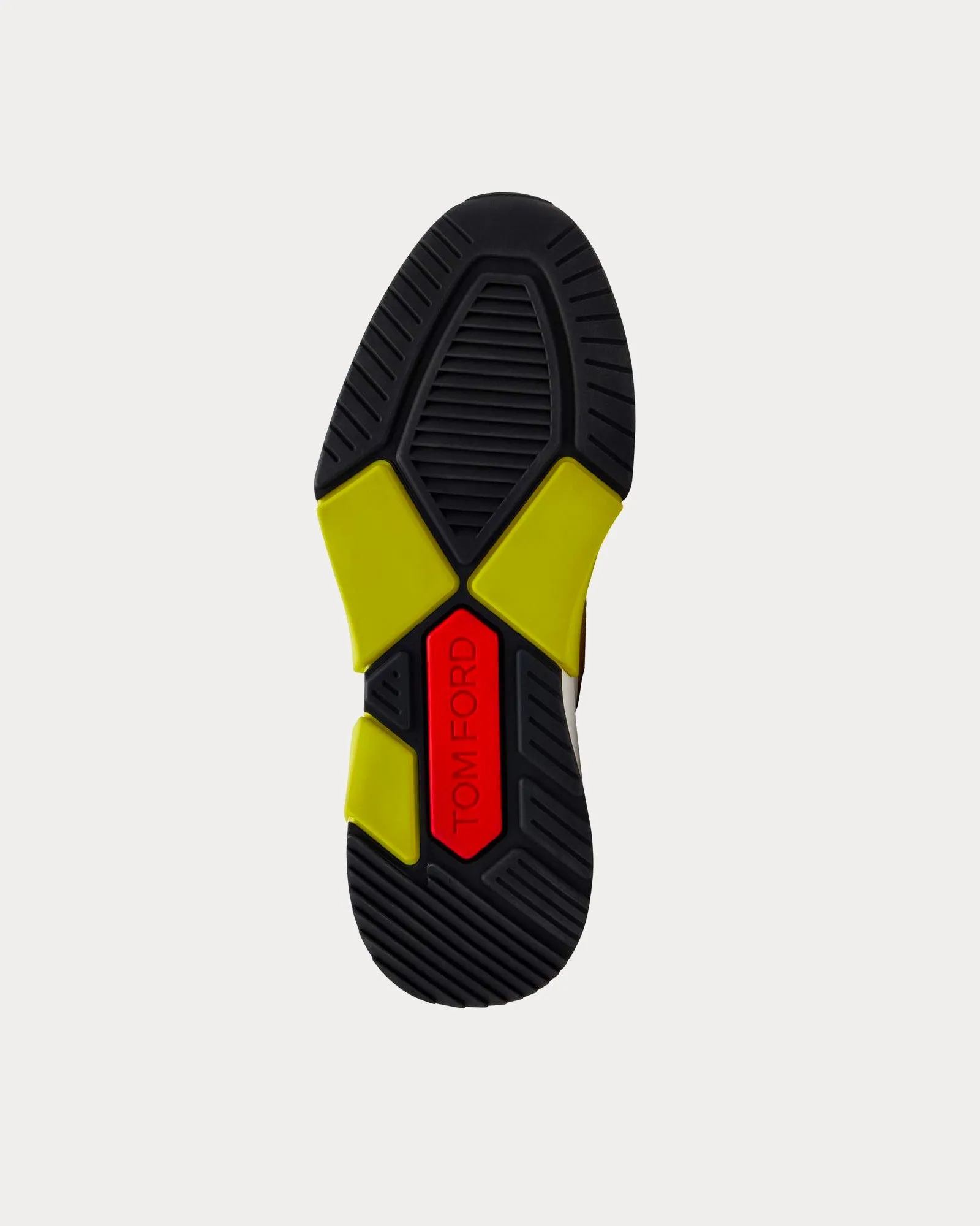 Jago Scuba Mesh & Leather Green / Yellow / White Low Top Sneakers