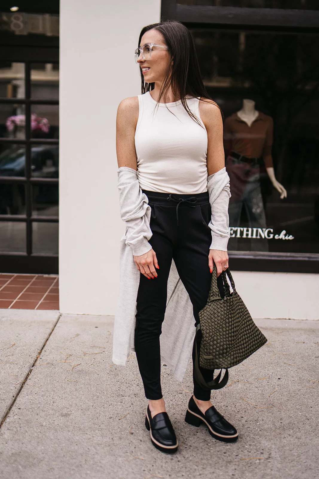 JERSEY TAPERED PANT