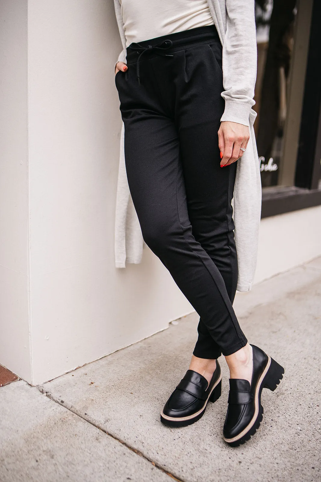 JERSEY TAPERED PANT