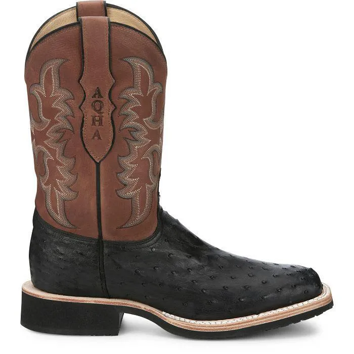 Justin Men's 11" Cowboy Boots "Drover" Onyx