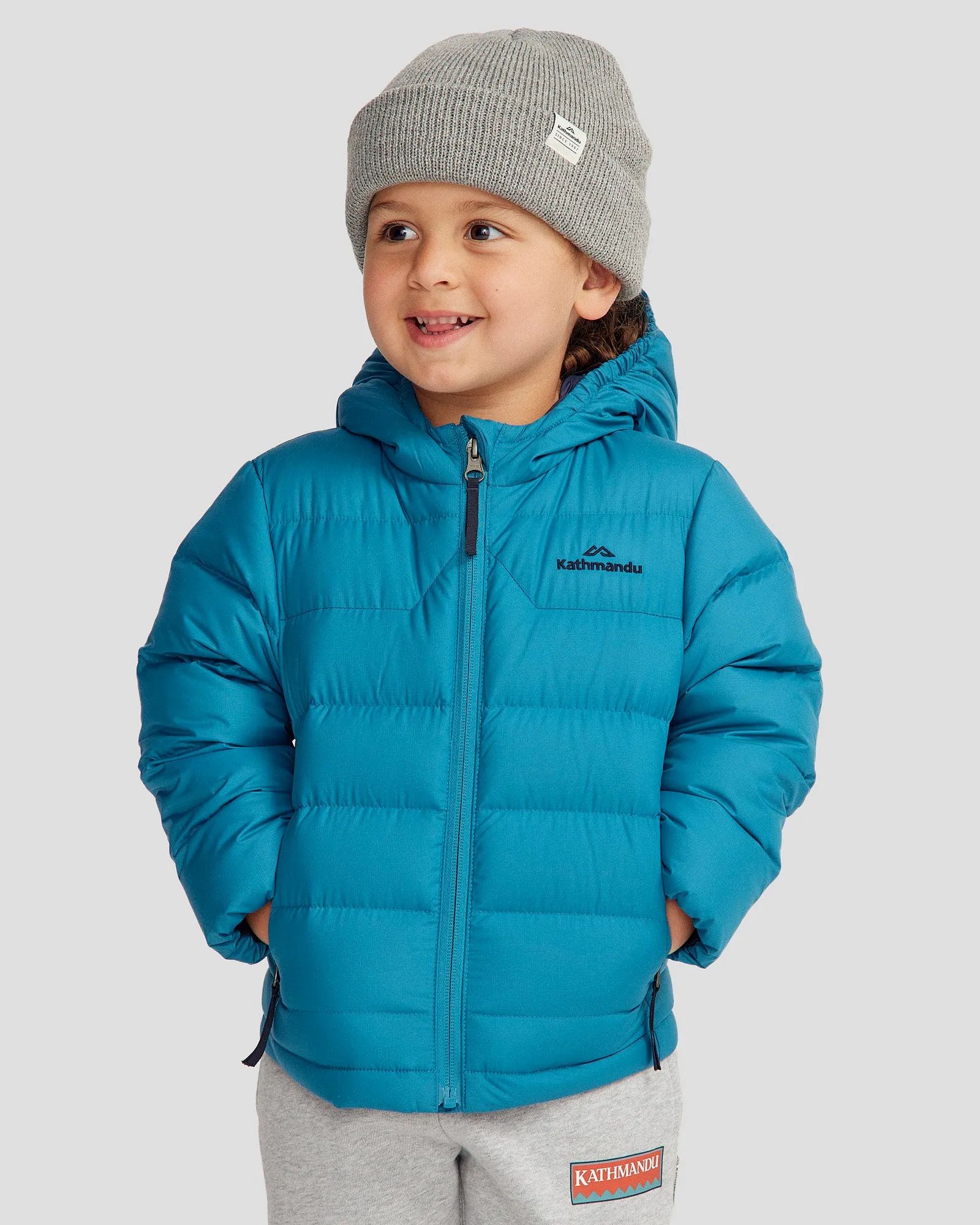 Kids' Epiq Down Jacket - Dark Eddy