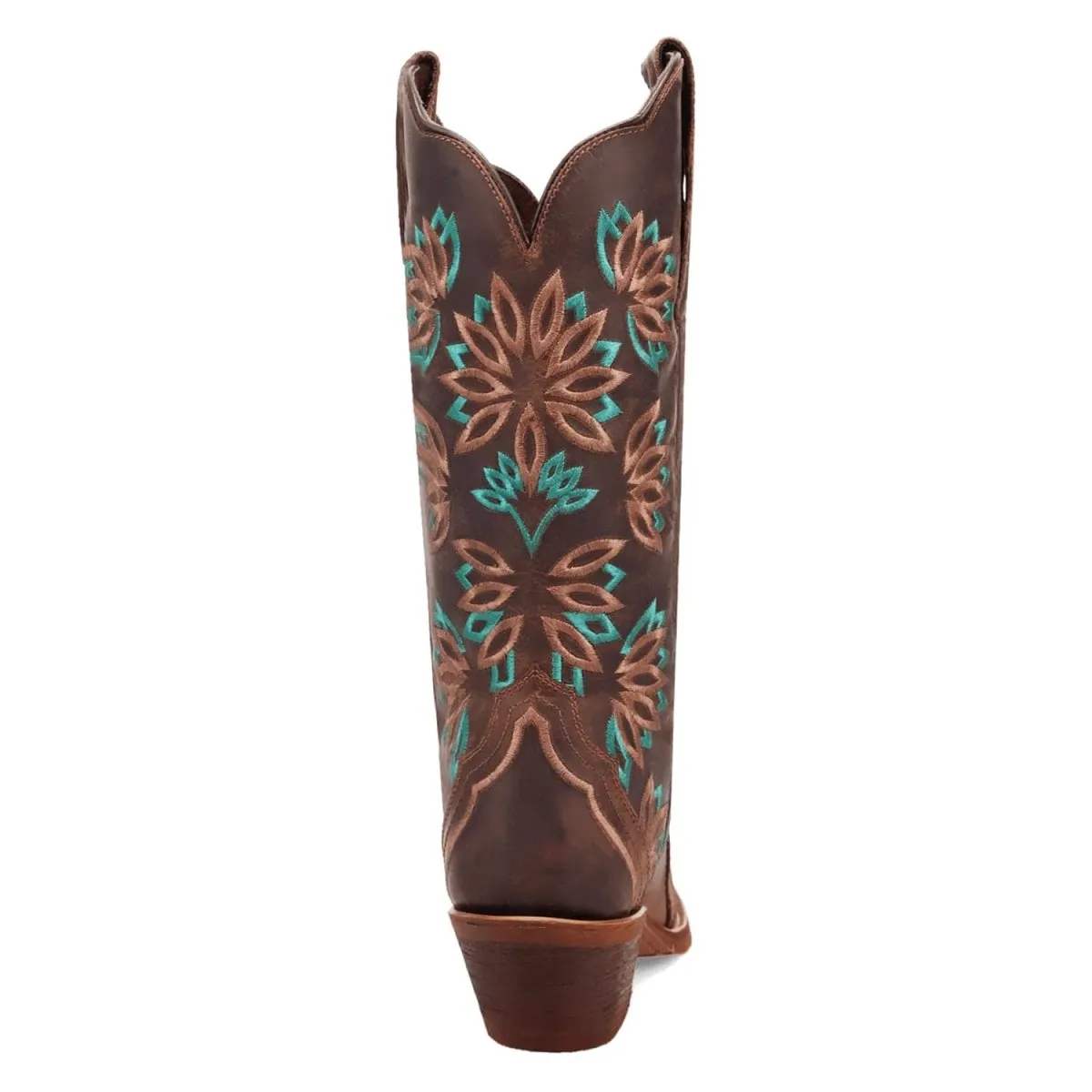 Laredo Women's Filly Snip Toe Leather Boots - Tobacco 20006