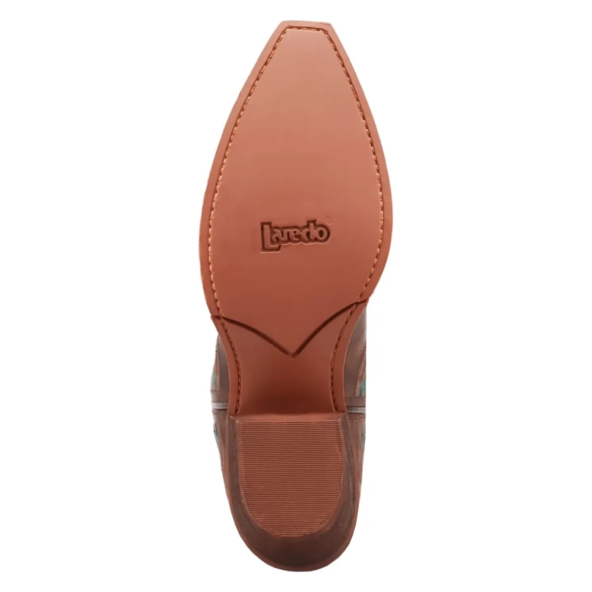 Laredo Women's Filly Snip Toe Leather Boots - Tobacco 20006