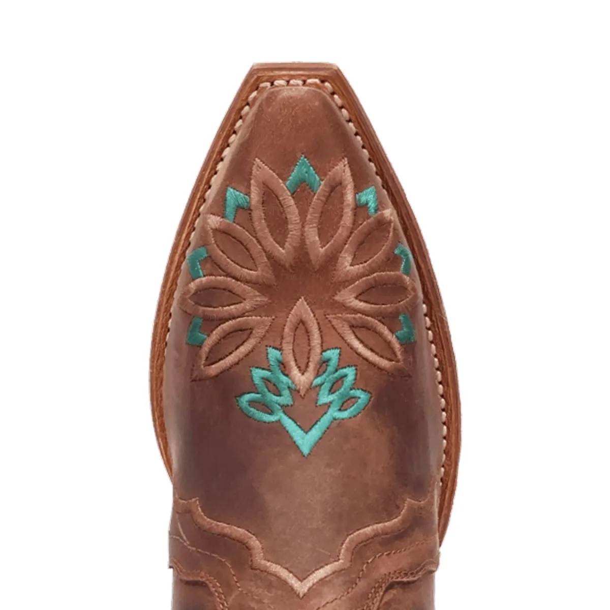 Laredo Women's Filly Snip Toe Leather Boots - Tobacco 20006