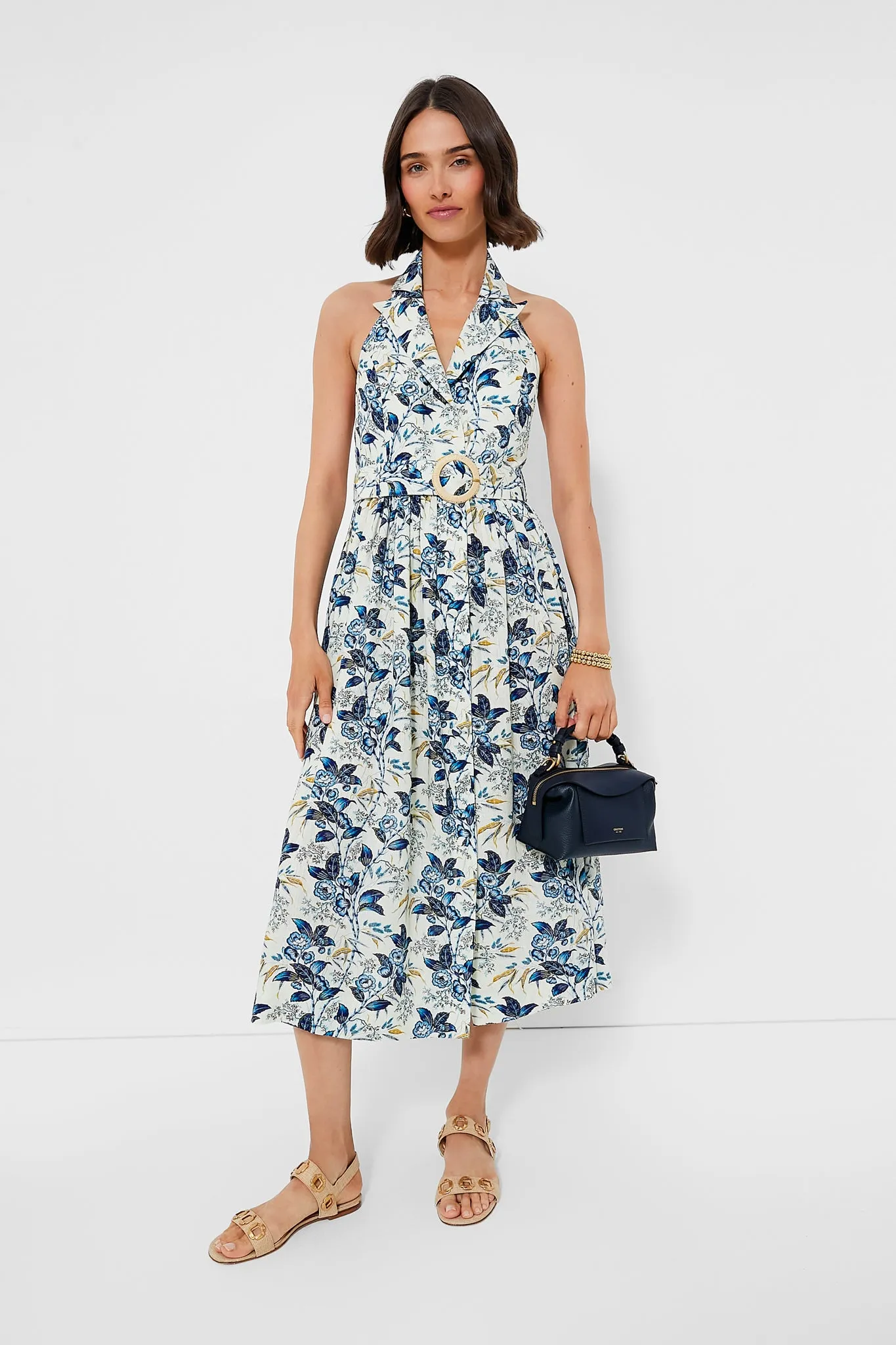 Larkspur Chintz Lena Dress