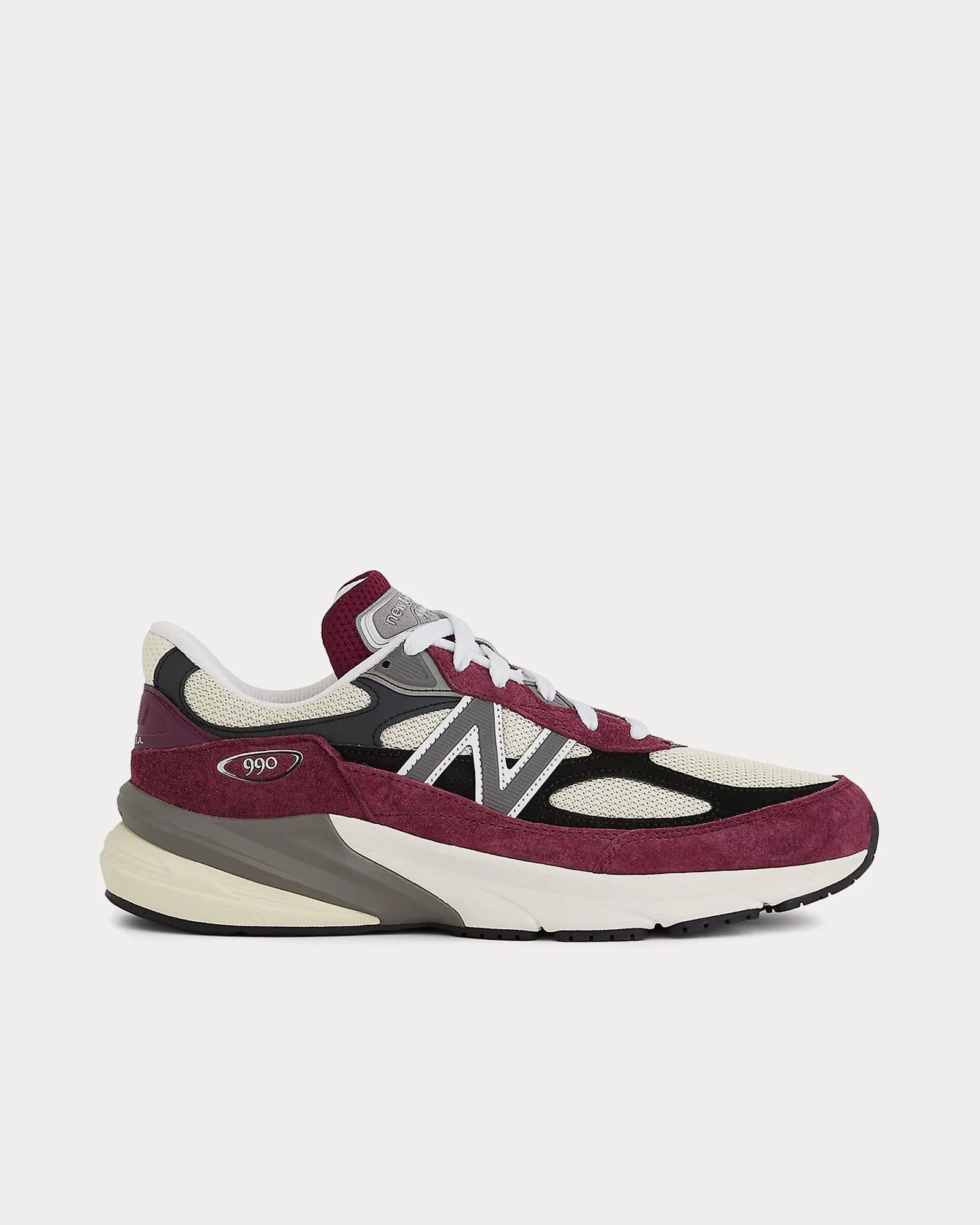 Made in USA 990v6 Dark Ember / Afterglow Low Top Sneakers