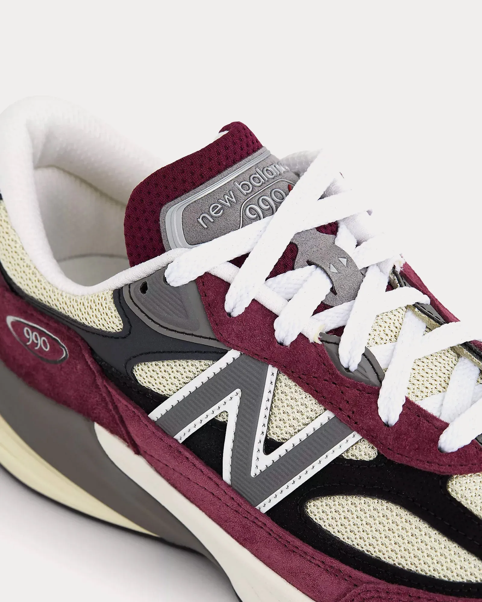 Made in USA 990v6 Dark Ember / Afterglow Low Top Sneakers