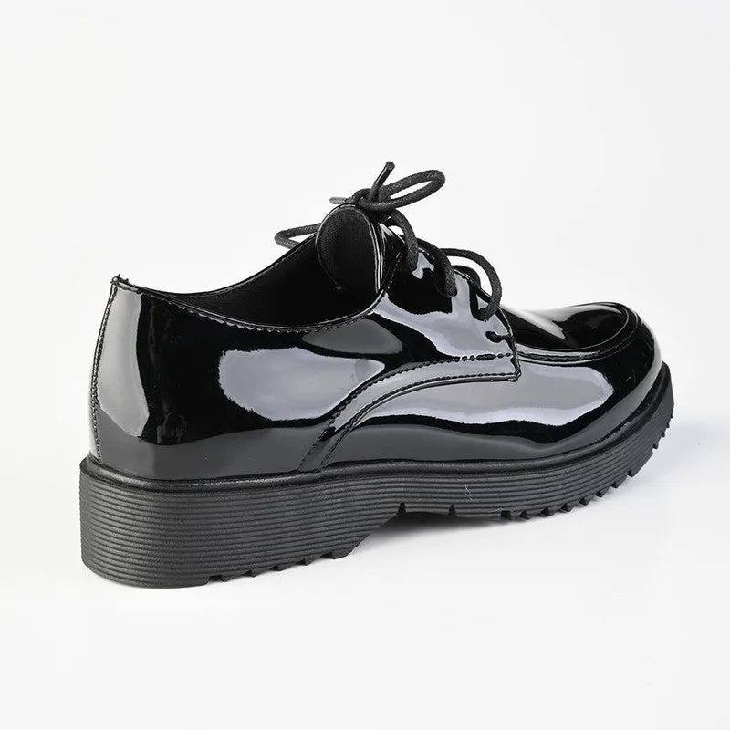 Madison Peggy 2 Lace Up Loafer - Black