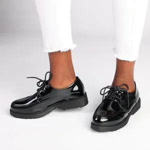 Madison Peggy 2 Lace Up Loafer - Black