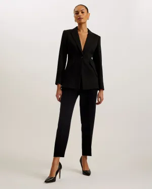 Manabtl Tapered Tailored Trouser Black
