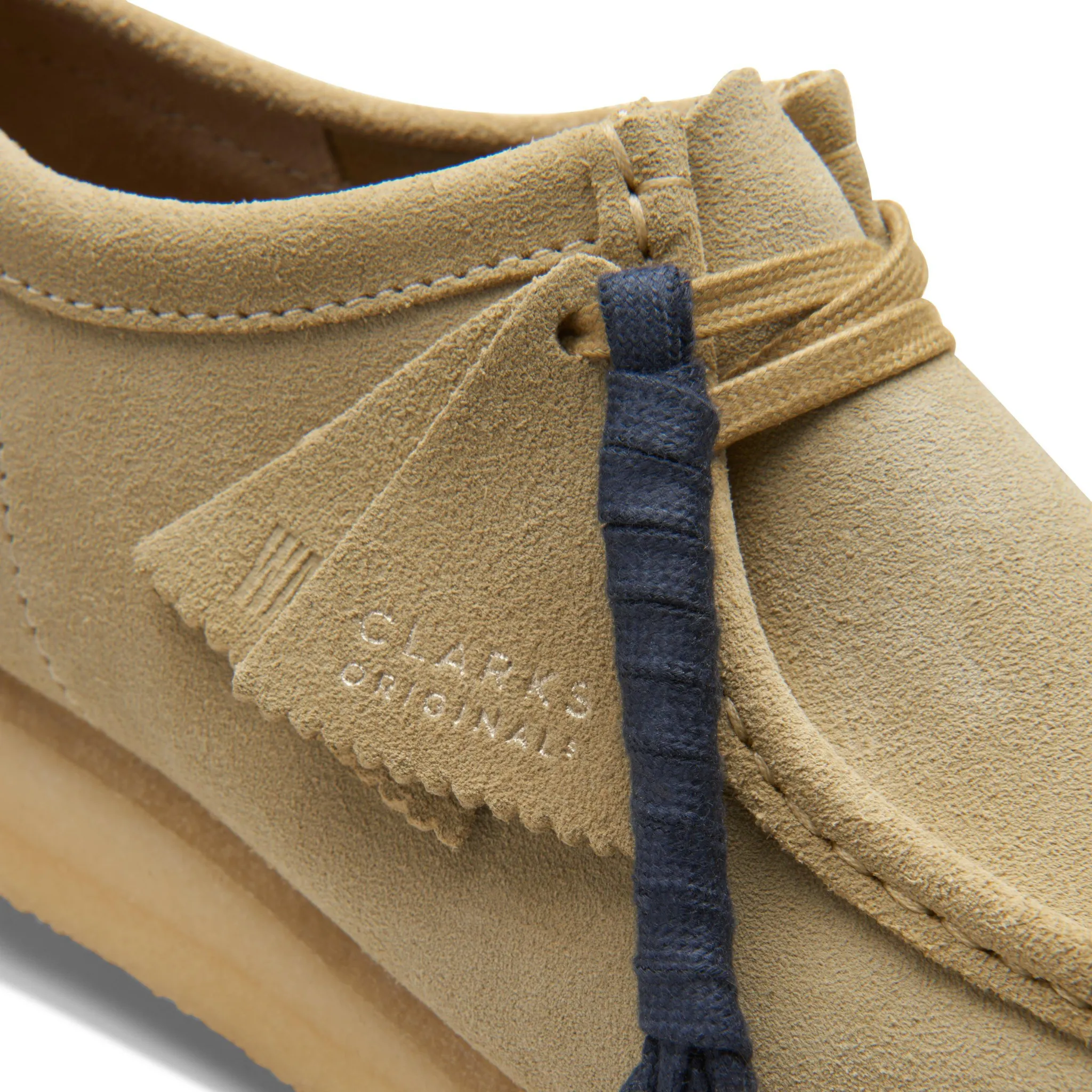 Mens Clarks Originals Maple Suede Wallabee Shoes