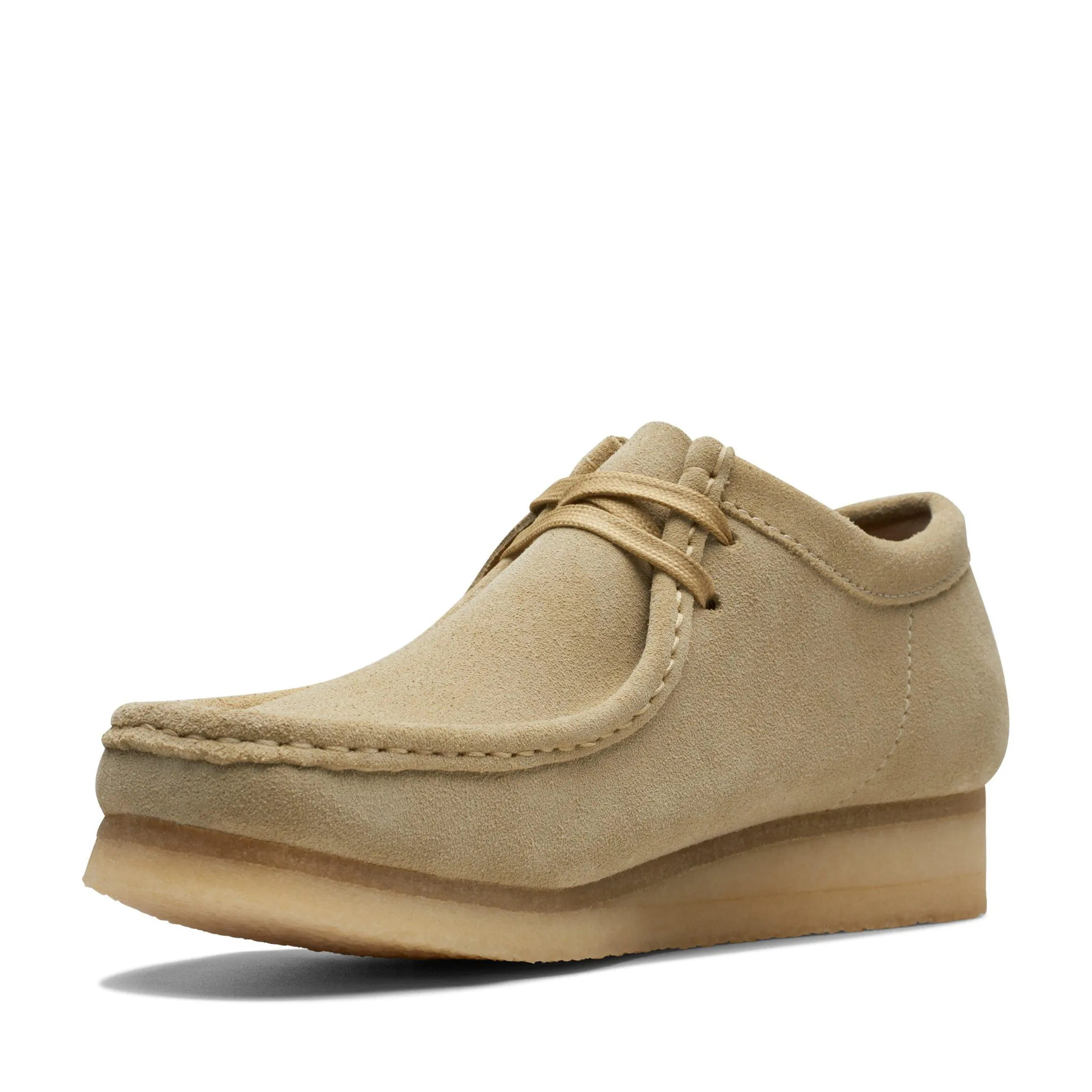 Mens Clarks Originals Maple Suede Wallabee Shoes