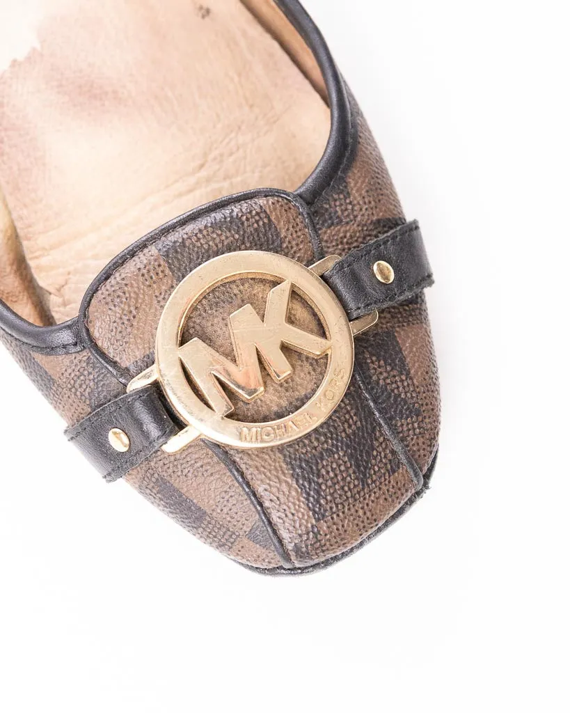 Michael Kors Fulton Moccasin Mk Logo Flats