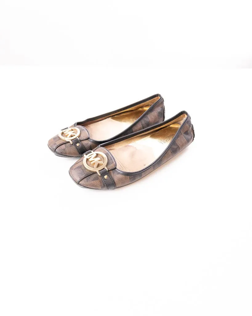 Michael Kors Fulton Moccasin Mk Logo Flats
