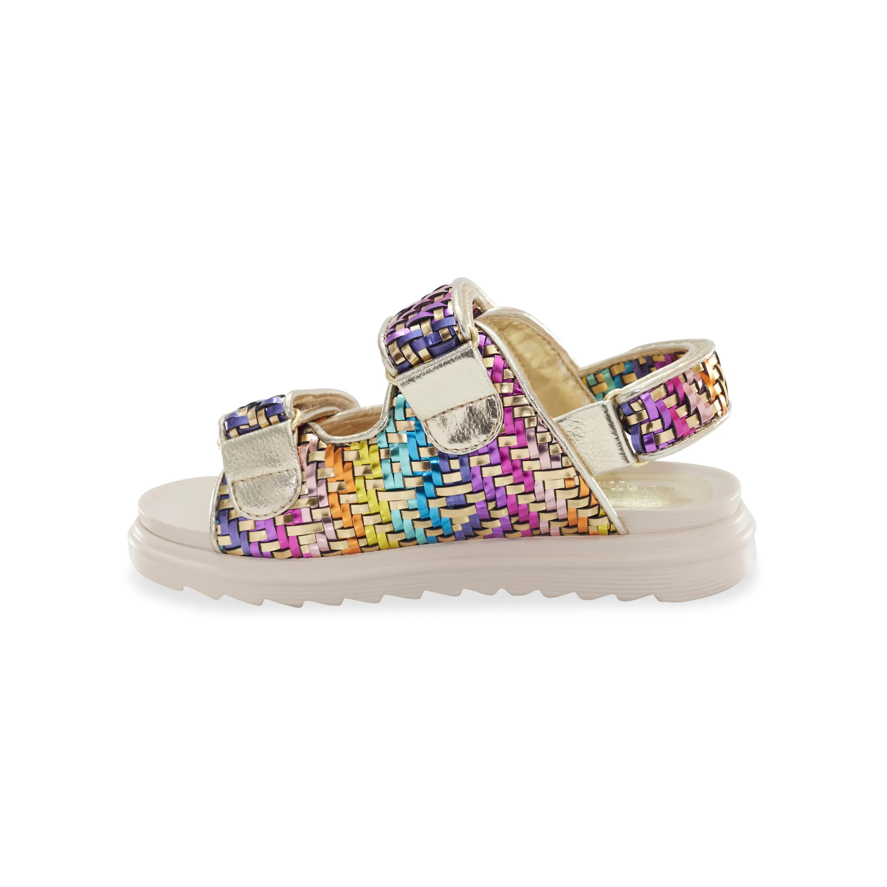 Mini Orson Sandal - Big Kid Gold Multi