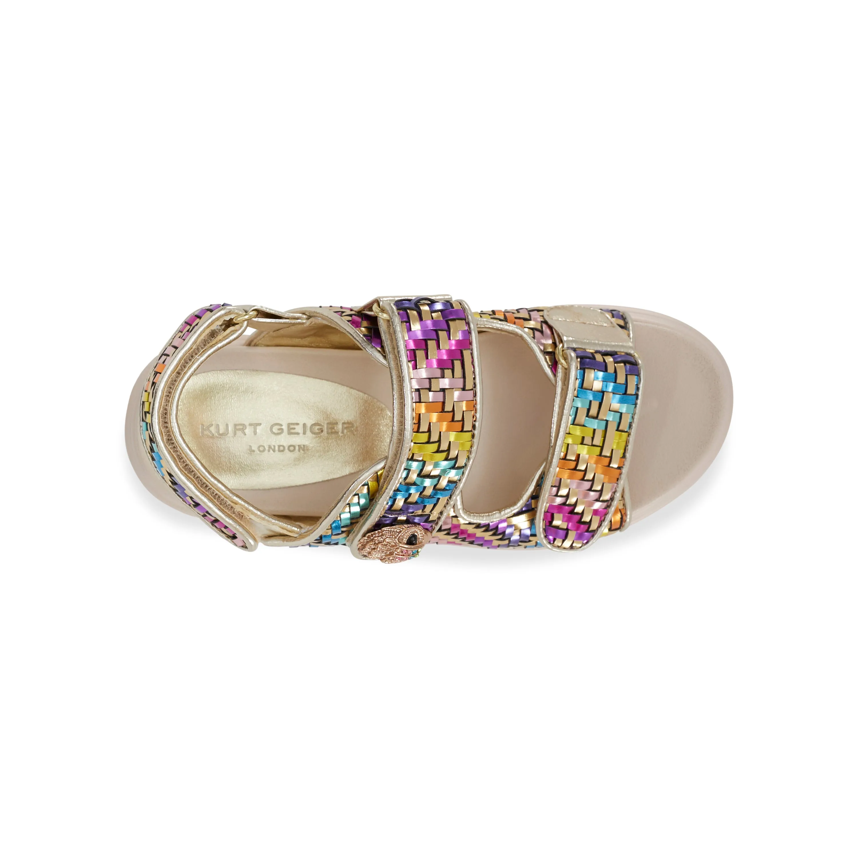 Mini Orson Sandal - Big Kid Gold Multi