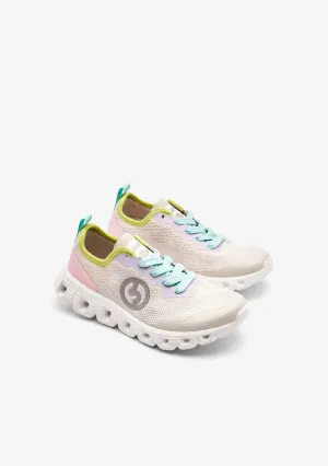 Multicolor mesh sneakers