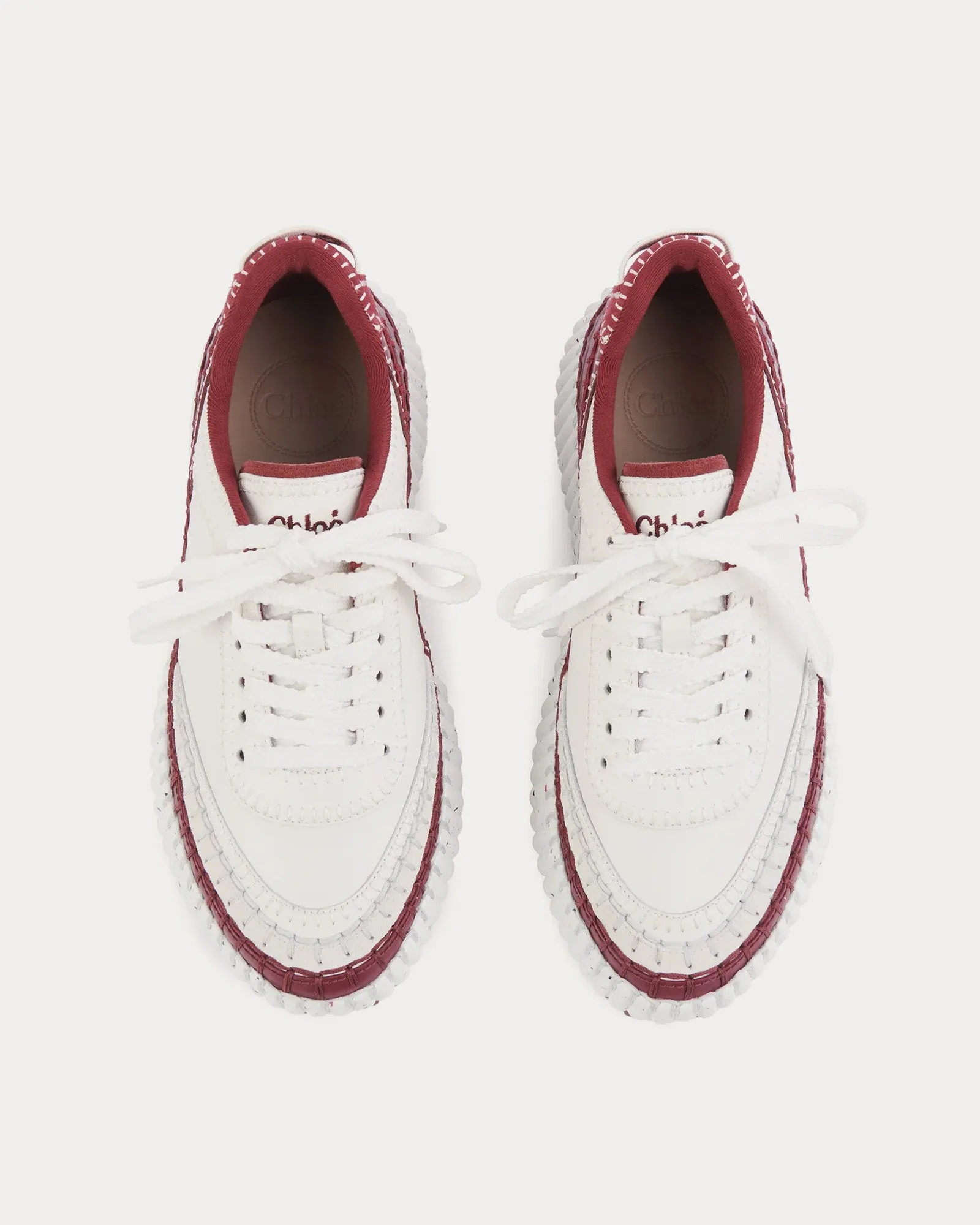 Nama Obscure Red Low Top Sneakers