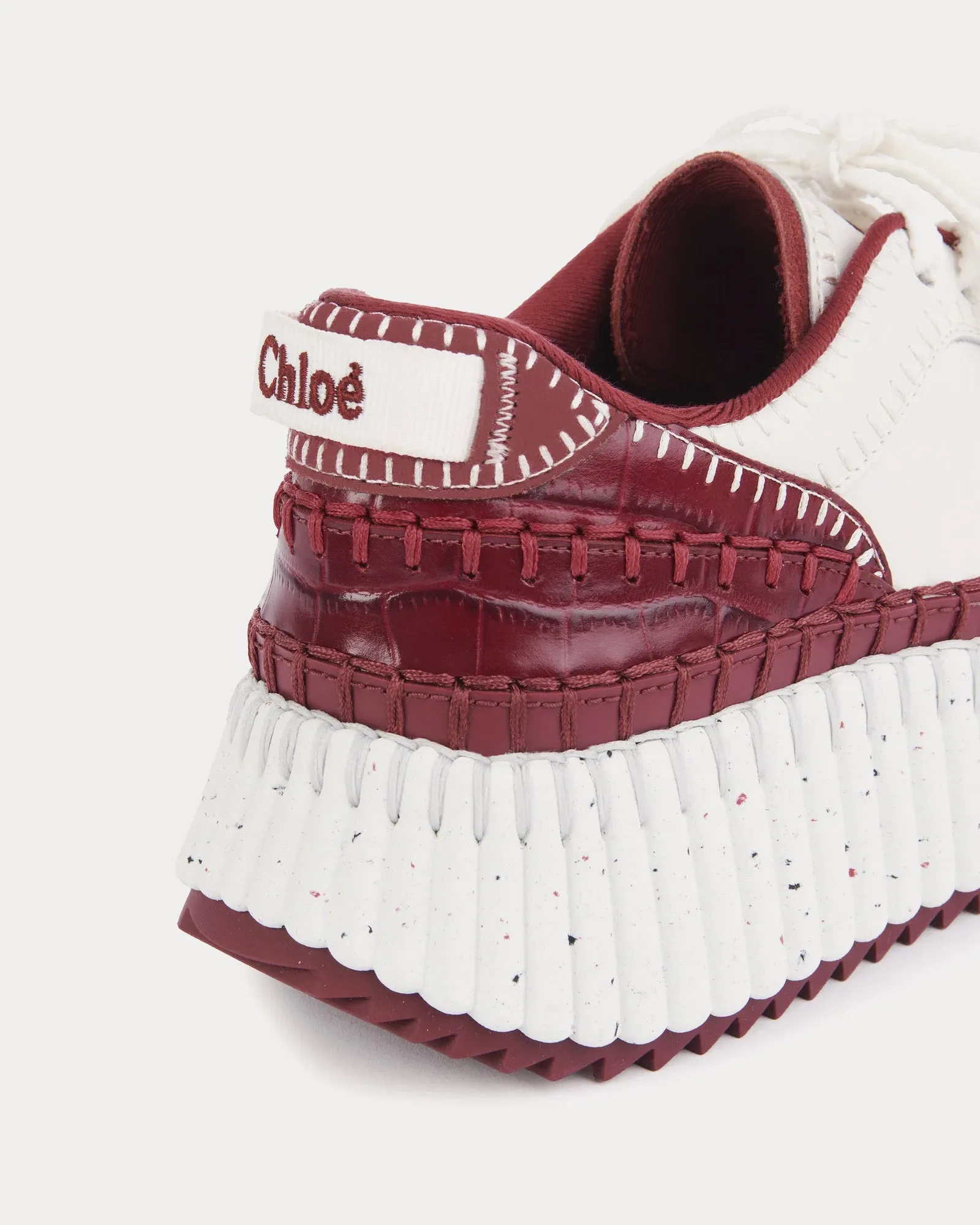 Nama Obscure Red Low Top Sneakers