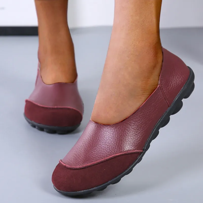 Nanccy Casual Flat Bottom Comfortable Women Shoes