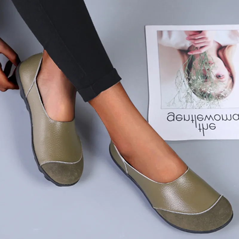 Nanccy Casual Flat Bottom Comfortable Women Shoes