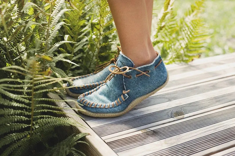 Nawayos – Denim Opanka shoes