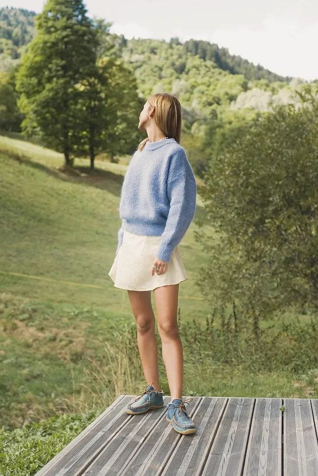 Nawayos – Denim Opanka shoes