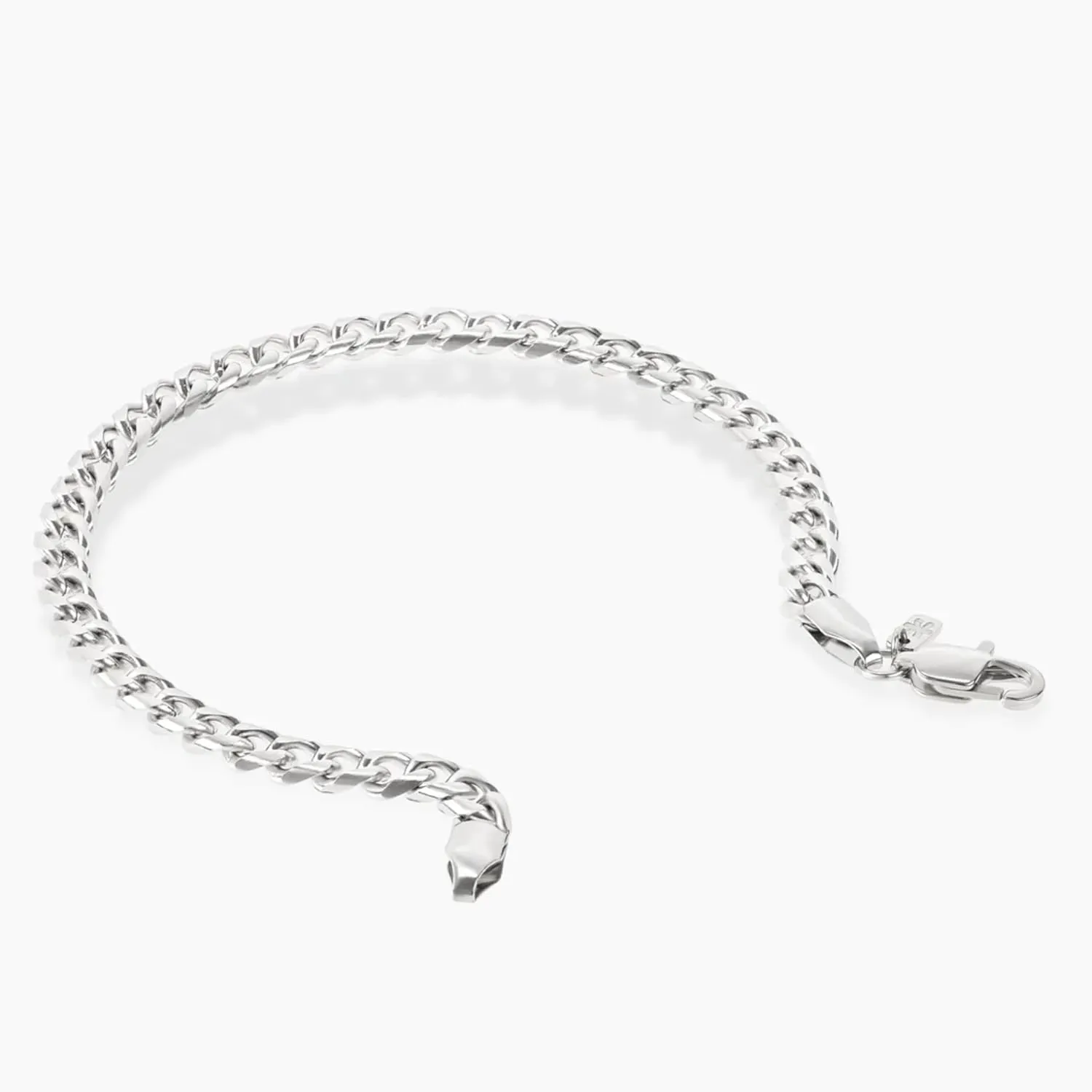 OCTO Bracelet for Men - Mens Chain Bracelet Silver & Stainless Steel Jewelry for Every Occasion - Top Accessories for Men - Waterproof Sweatproof No Tarnish for Everyday