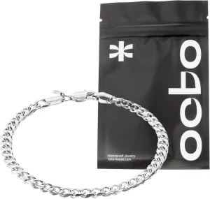 OCTO Bracelet for Men - Mens Chain Bracelet Silver & Stainless Steel Jewelry for Every Occasion - Top Accessories for Men - Waterproof Sweatproof No Tarnish for Everyday