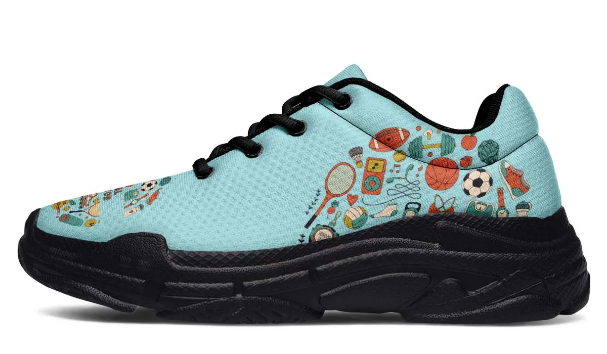P.E. Teacher Chunky Sneakers