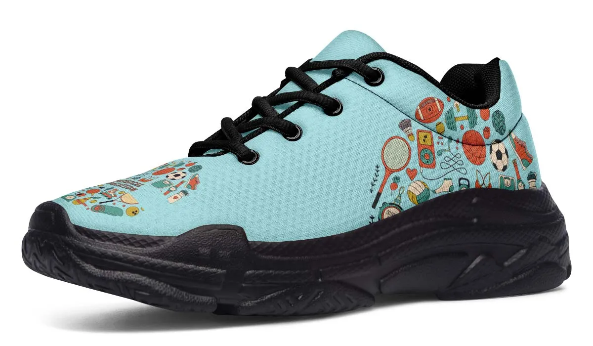 P.E. Teacher Chunky Sneakers