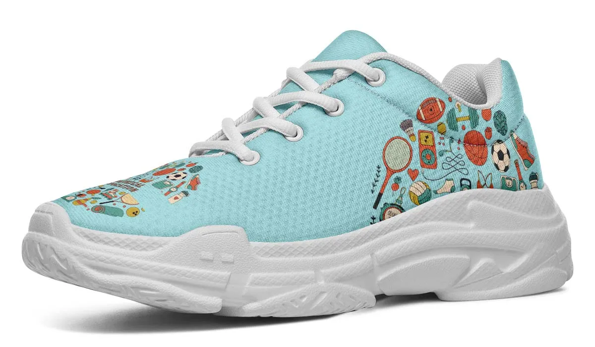 P.E. Teacher Chunky Sneakers