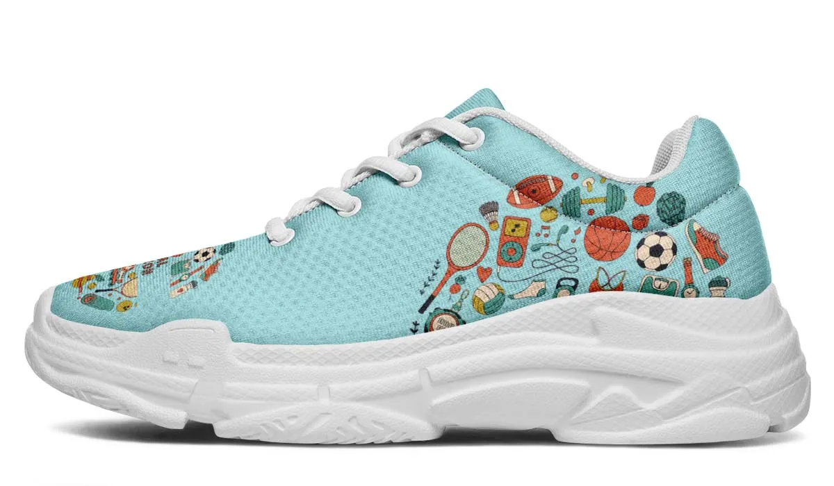 P.E. Teacher Chunky Sneakers