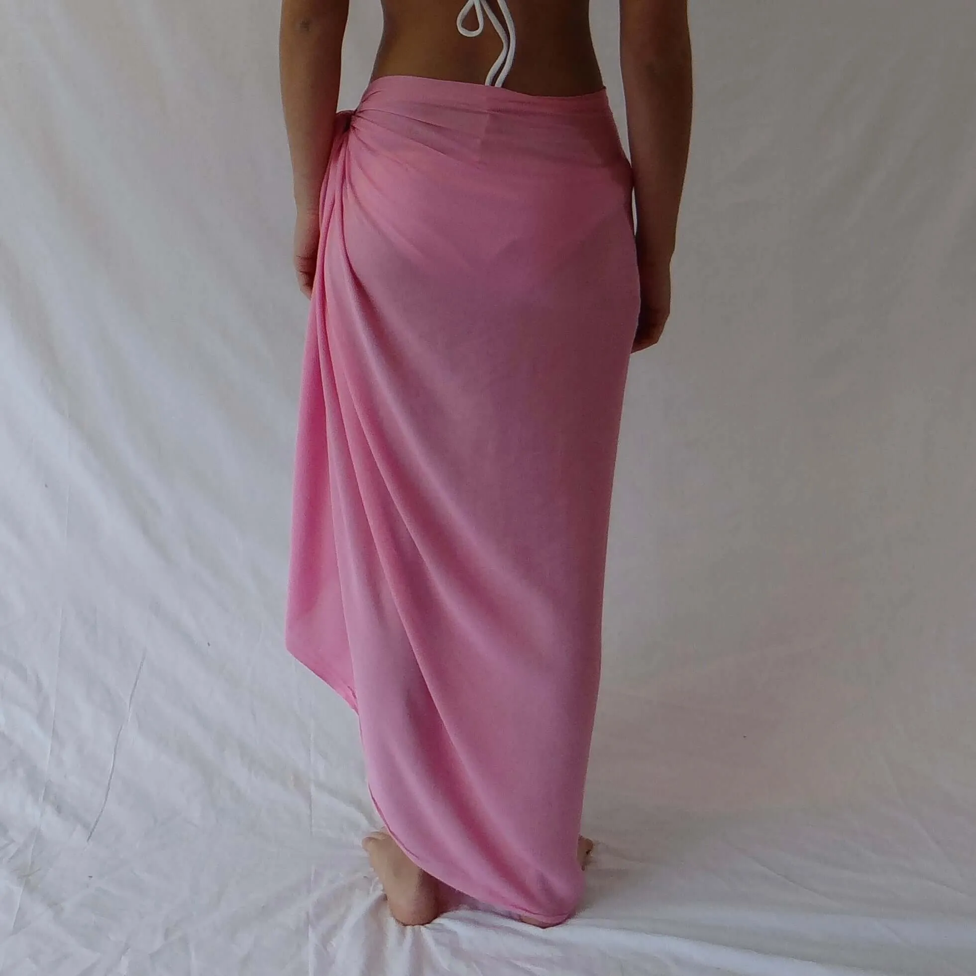 Pretty in Pink Beach Sarong