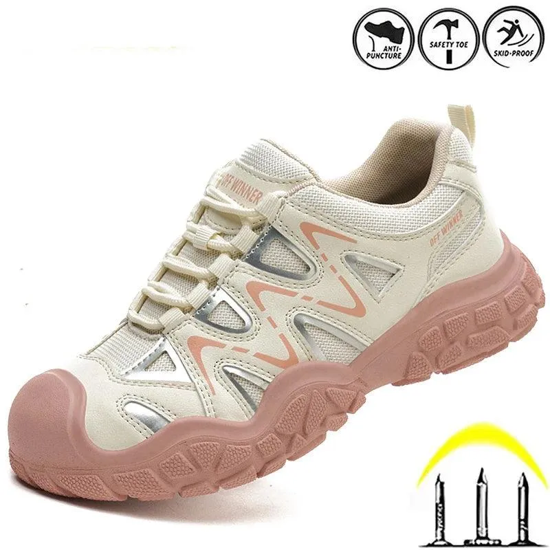 Protective, Durable & Comfortable Lightweight Anti-Smash Safety Sneaker Shoe