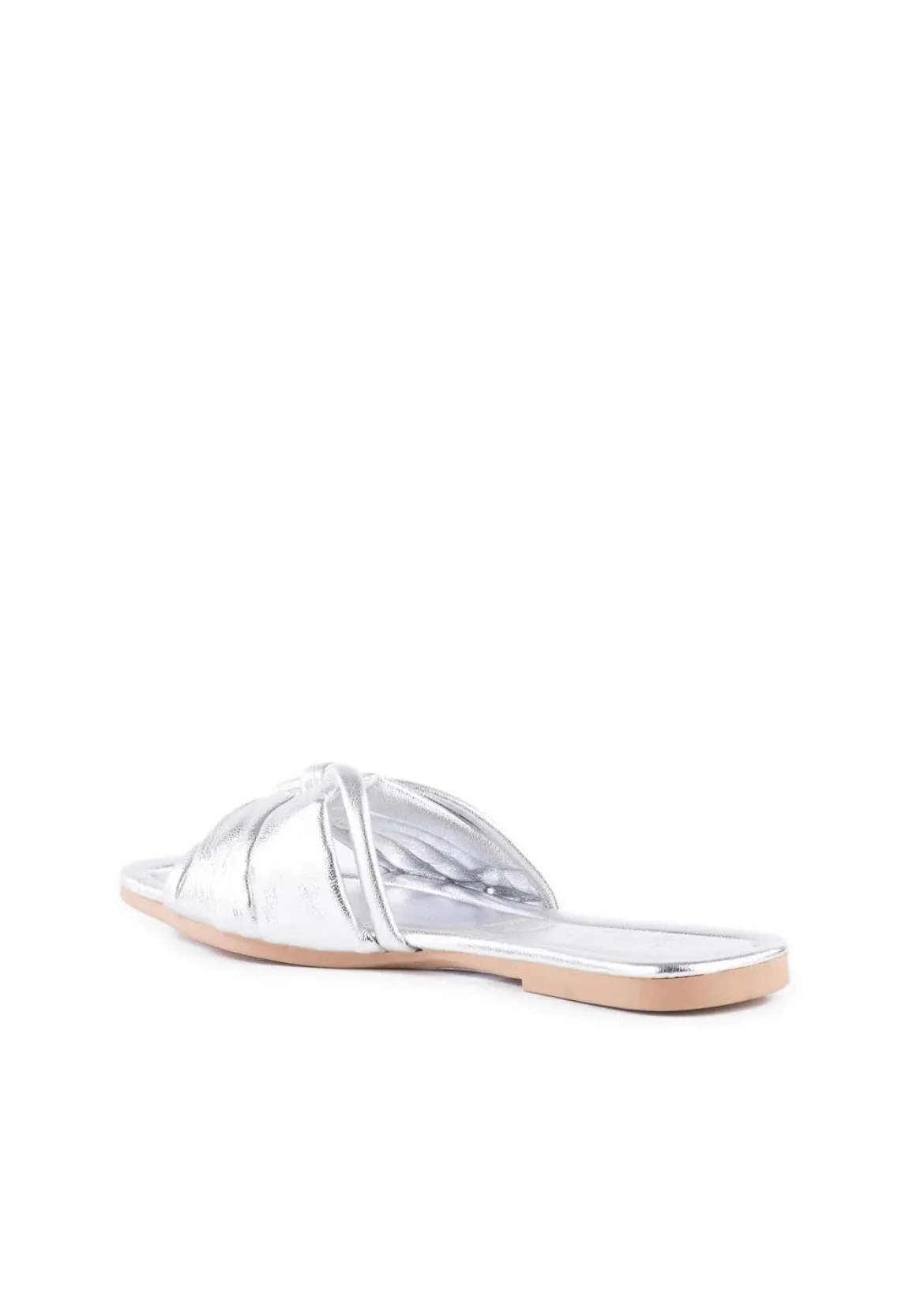 puff straps slide sandal