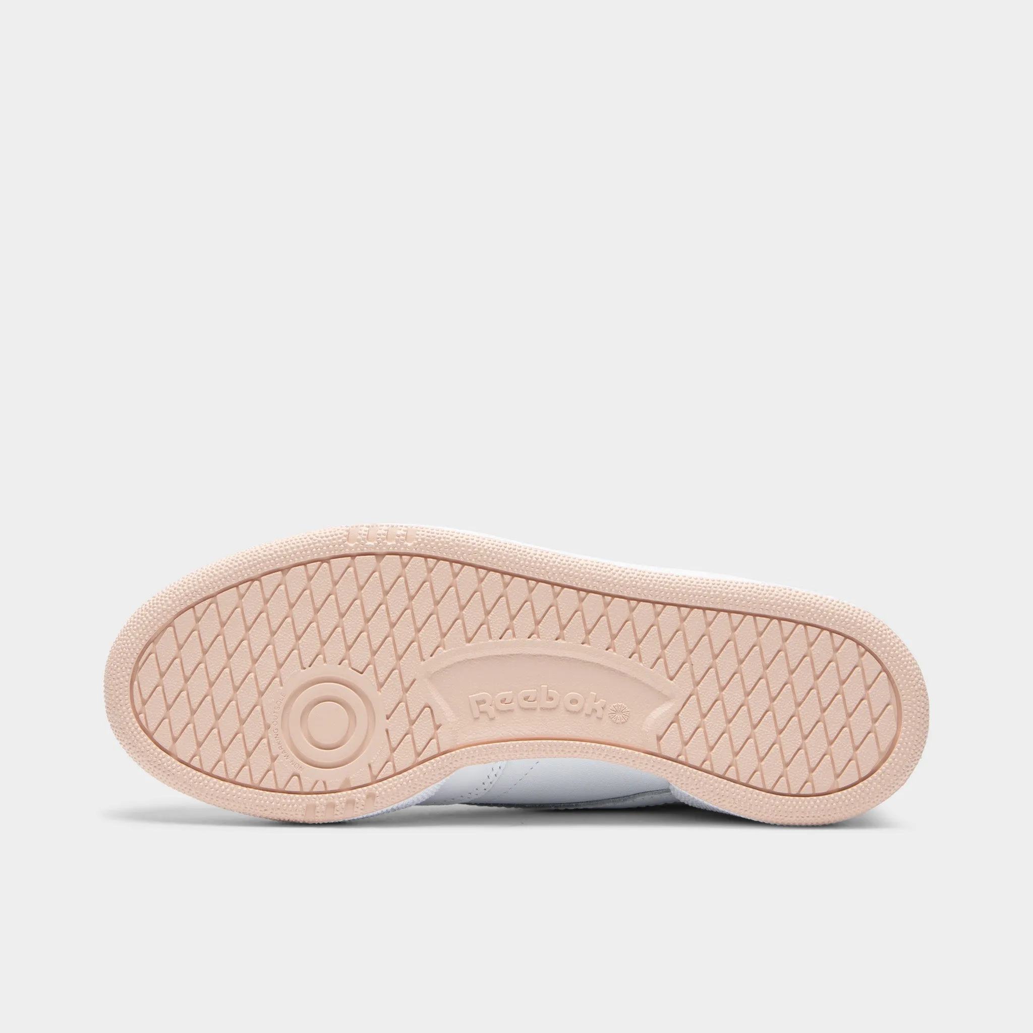 Reebok Women's Club C 85 White / Bleached Peach