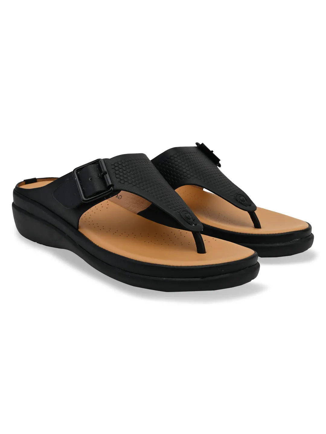Rocia By Regal Black Women Casual Comfort Flats