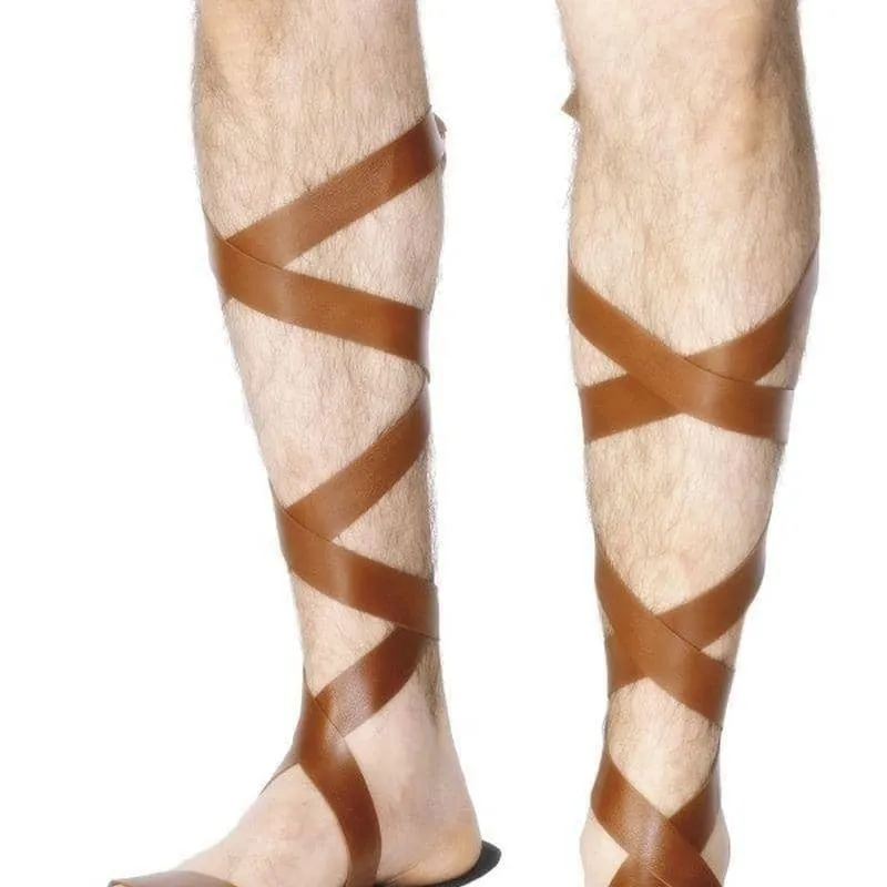 Roman Sandals Adult Brown