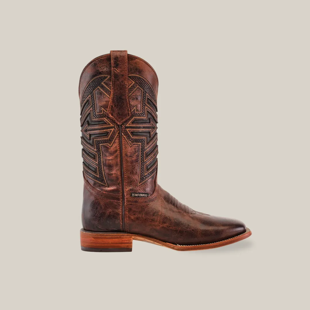 Rustic Brown - Square Toe