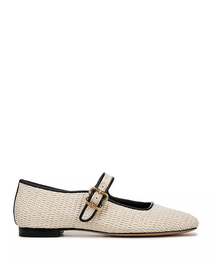 Sam Edelman Michalea Flat - Raffia Linen