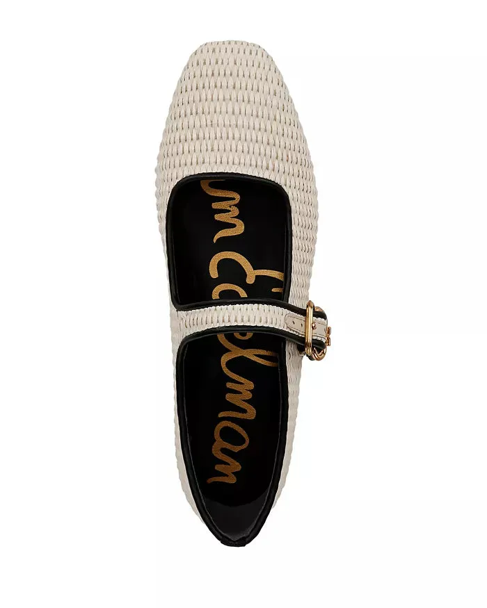 Sam Edelman Michalea Flat - Raffia Linen