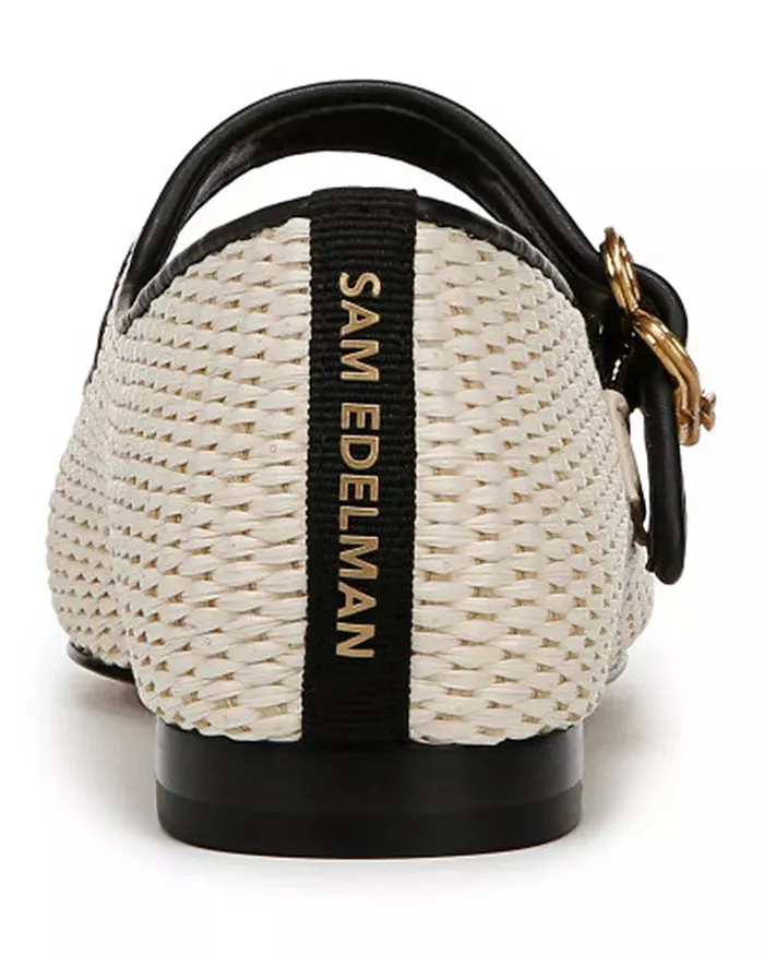 Sam Edelman Michalea Flat - Raffia Linen