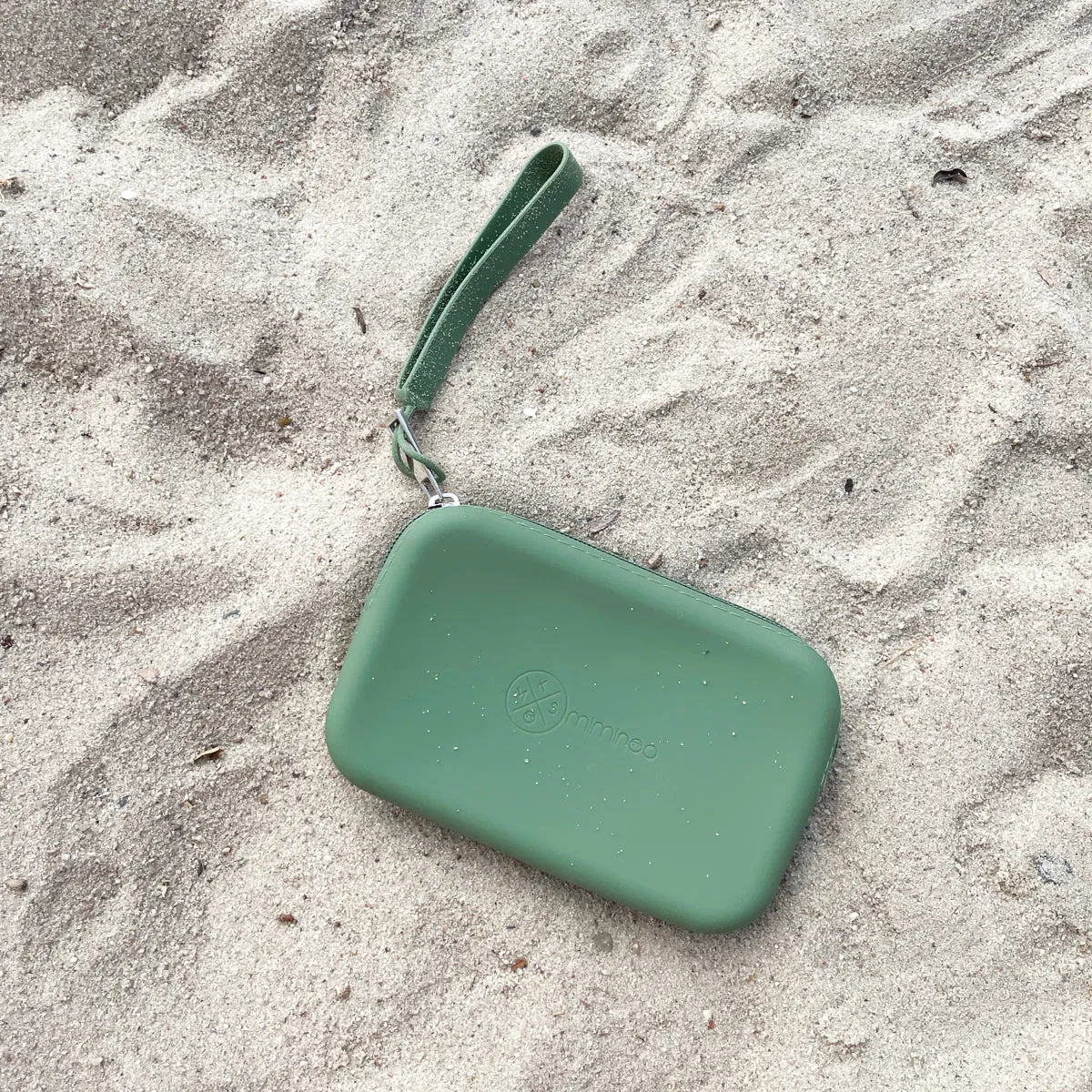 Silicone Waterproof Multipurpose Purse & Sunglasses Case Sage