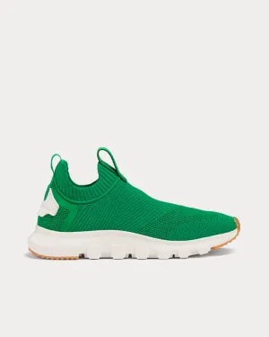 Sock 2.0 Techmerino Bright Green Slip On Sneakers