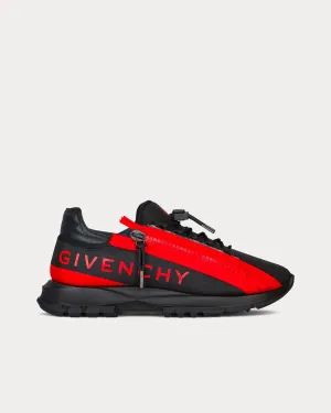 Spectre Runner Synthetic Fiber  With Zip Black / Red Low Top Sneakers
