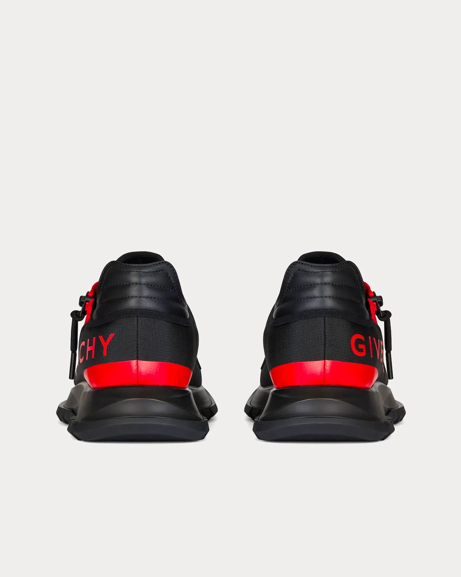 Spectre Runner Synthetic Fiber  With Zip Black / Red Low Top Sneakers