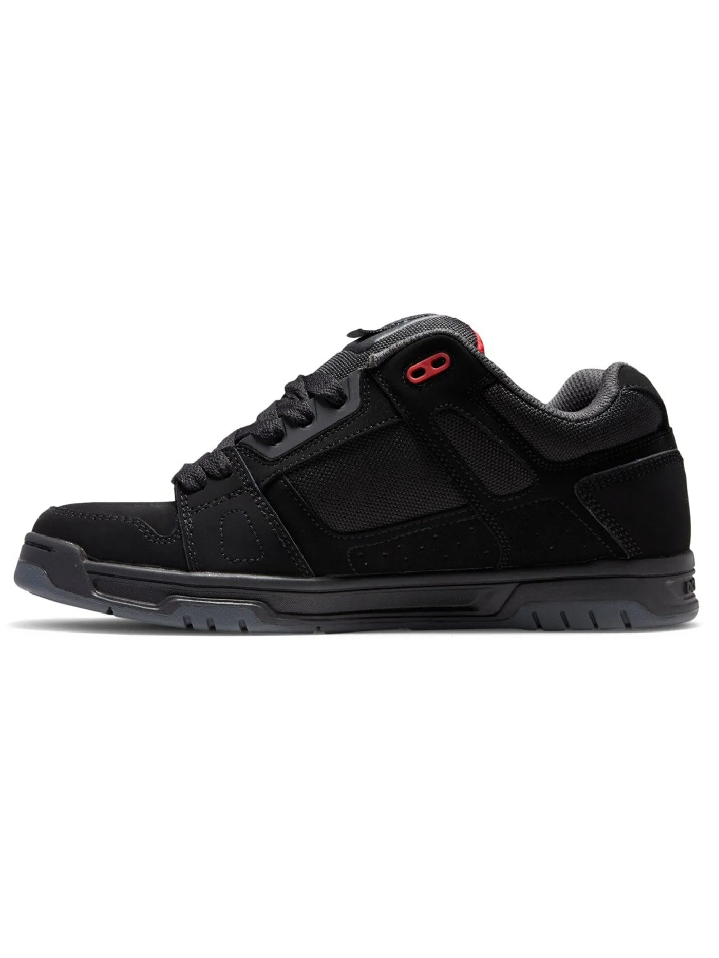 Stag Black/Grey/Red Shoes